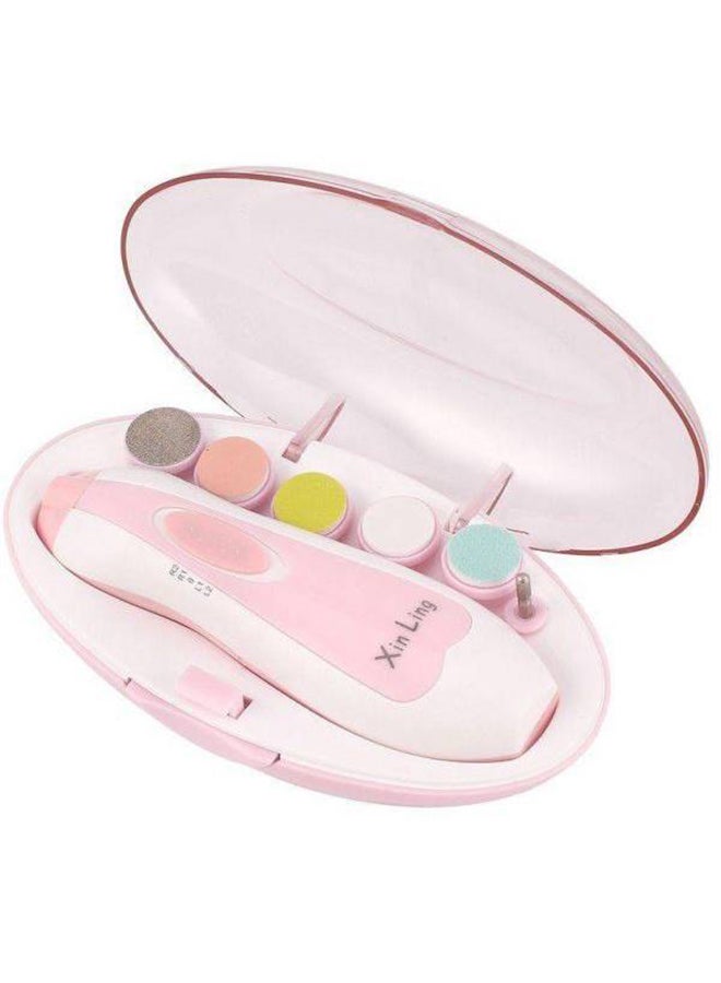 Generic - 6-In-1 Electric Nail File Trimmer Tool Set With LED Light For Children - Image 1