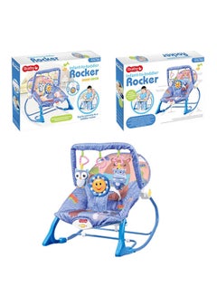 Generic High-quality Materials Durable Infant to Toddler Rocker for Baby - Blue/Pink/Brown  - Image 2