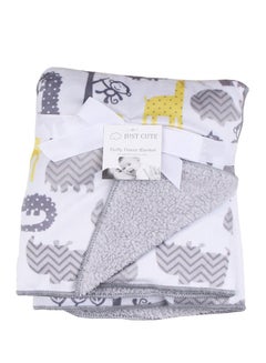 Cartoon Pattern Breathable Portable Comfy Soft Blanket for Baby, Multicolour