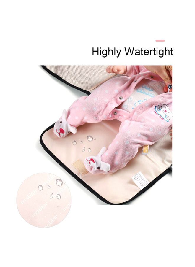 insular - Foldable Compact Portable Travel Baby Diaper Changing Pad With Multiple Pockets - Image 1