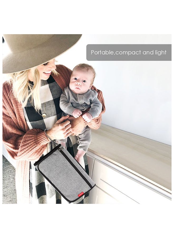 insular - Foldable Compact Portable Travel Baby Diaper Changing Pad With Multiple Pockets - Image 1