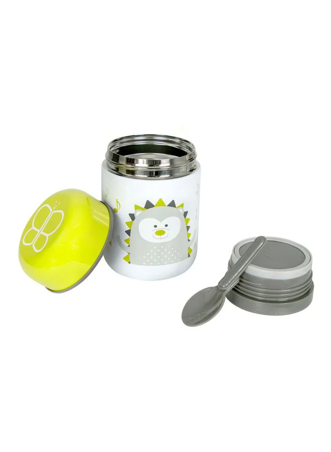 بيبي لاف Waterproof Durable Baby Thermal Food Storage Container With Foldable Spoon And Bowl - 300ml