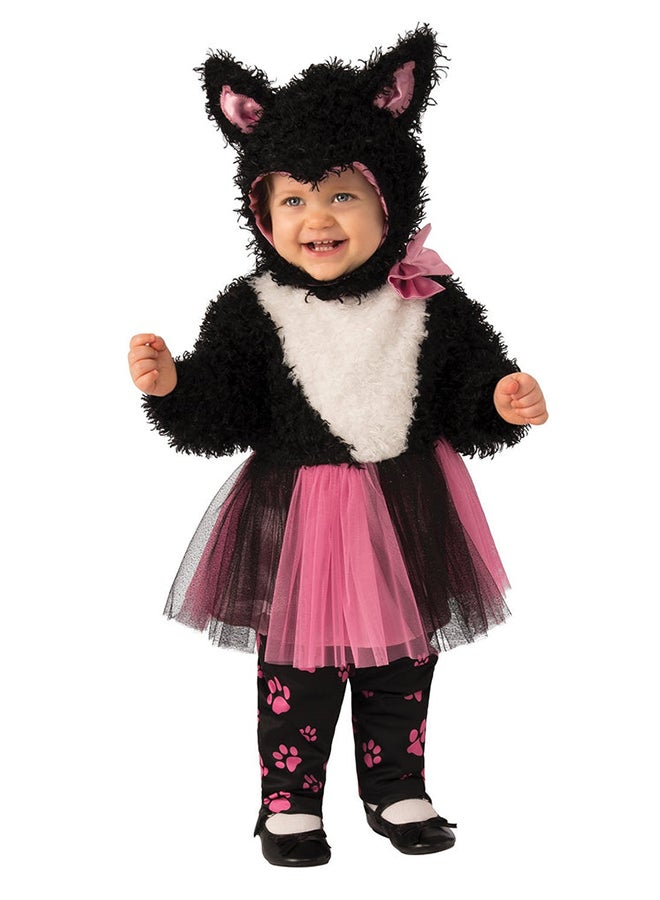 RUBIE'S Little Kitty Tutu Dress Costume For Baby Toddler 6-12 Monthscm 