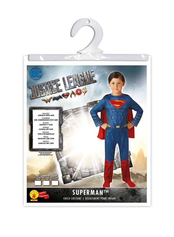 RUBIE'S Official DC Justice League Superman Kids Costume Medium - Image 3