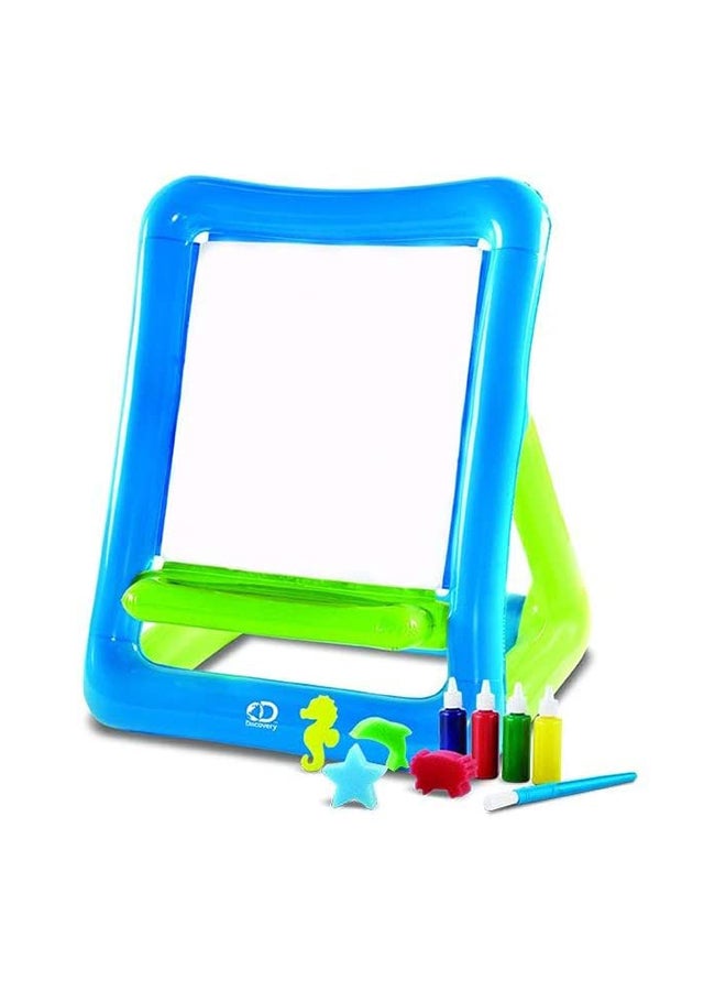 Discovery - 10-Pieces Inflatable Easel with painting accessories Multicolour - Image 1