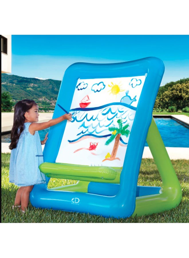 Discovery - 10-Pieces Inflatable Easel with painting accessories Multicolour - Image 1