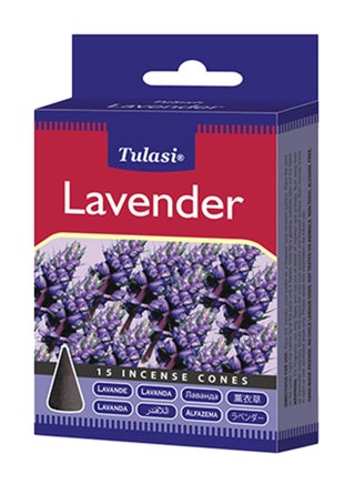 15-Piece Incense Dhoop Cone Lavender - v1650355180/N39768783A_1