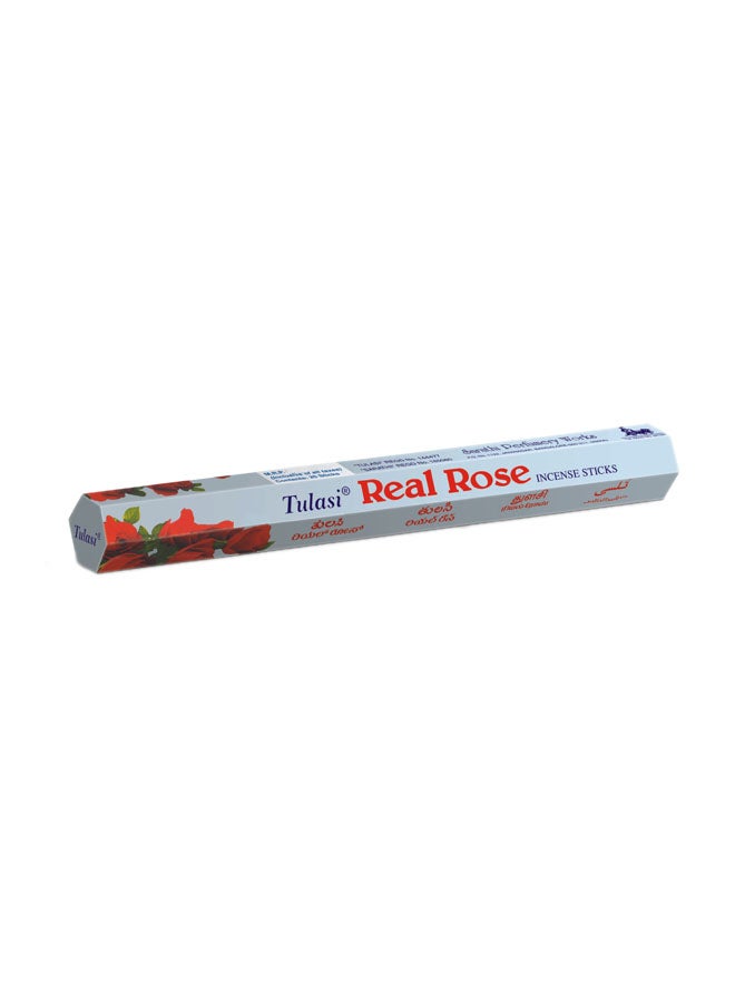Real Rose Incense 20 Sticks Grey