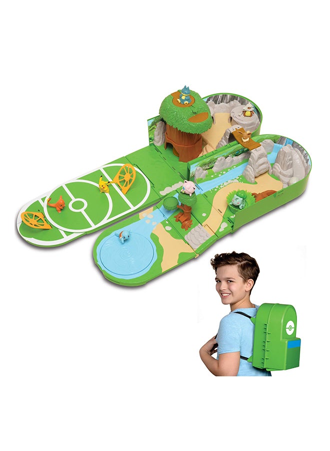 Pokemon - Medium W1 Playset With Carry Case 16x28x18.5cm - Image 1