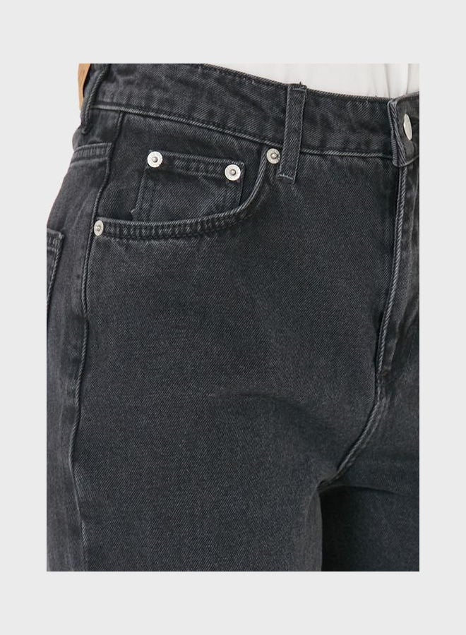 نا-كد جينز مستقيم ممزق - Image 3