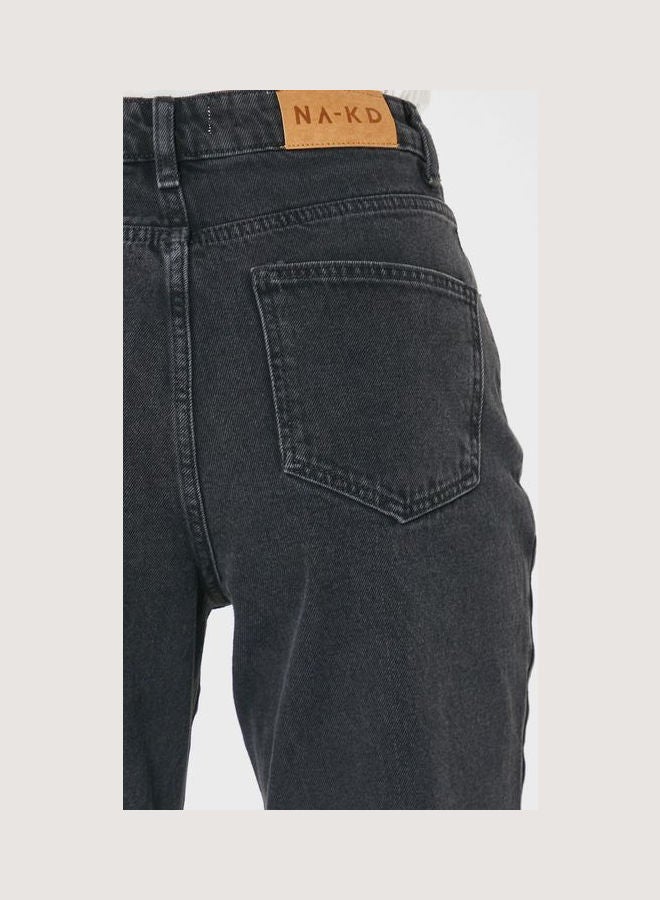 نا-كد جينز مستقيم ممزق - Image 4