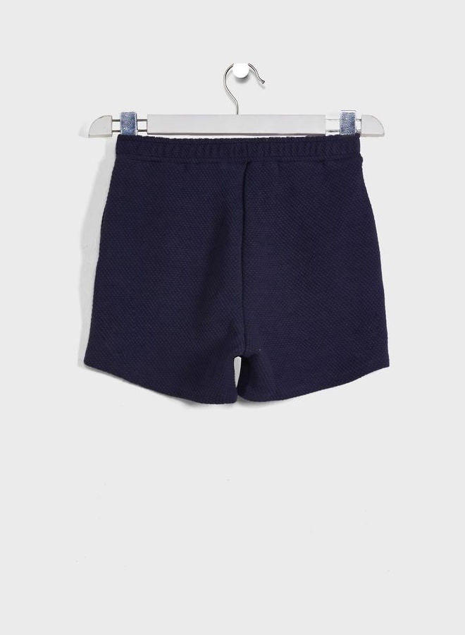 Zippy Girls Essential Cotton Casual Shorts Blue - Image 2