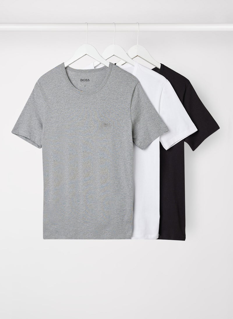 BOSS - Basic Essential Undershirt (Pack of 3) Multicolour - Image 1