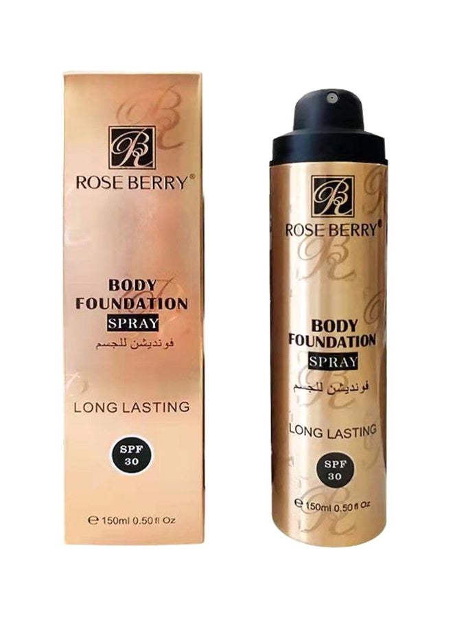 روز بيري كريم أساس بخاخ للجسم يظل ثابتاً لفترة طويلة بيج طبيعي - Image 1