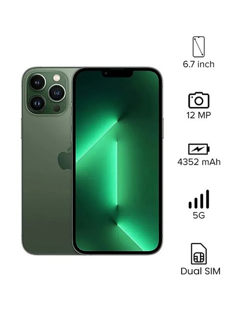 iPhone 13 Pro max Physical Dual Sim 256GB Alpine Green 5G With FaceTime