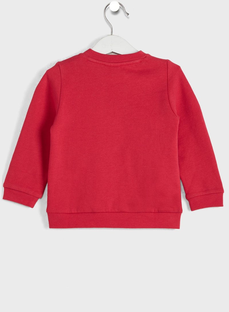Zippy - Infant Graphic Sweatshirt Pink - Image 1