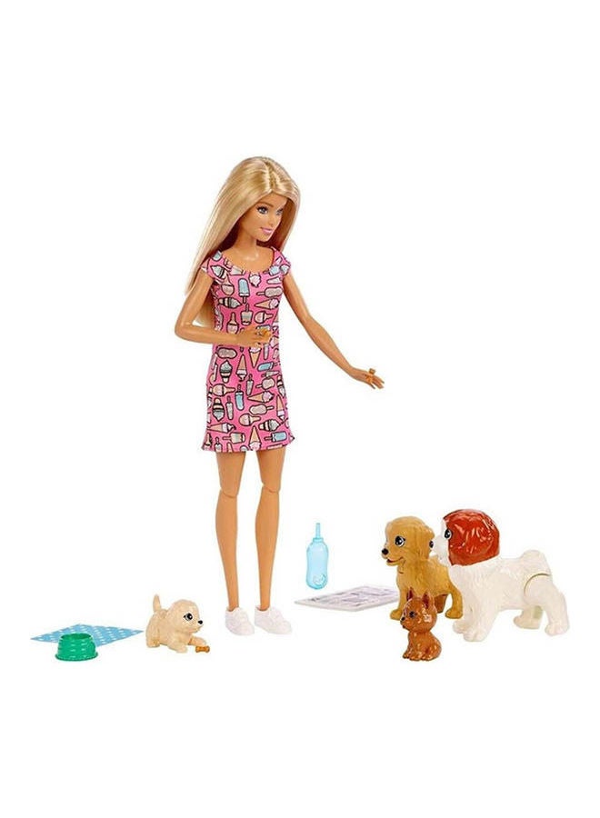Barbie Doggy Day Care Doll And Pets  - Image 2