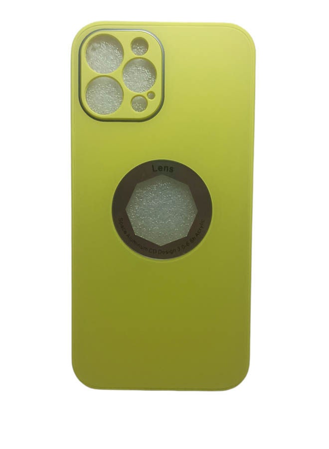 Back Cover For Iphone 12 Pro Max Yellow