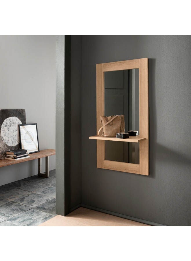 Generic decorative wall mirror Brown 