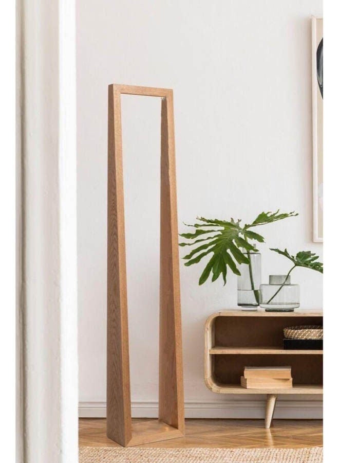 Generic decorative floor mirror Brown 