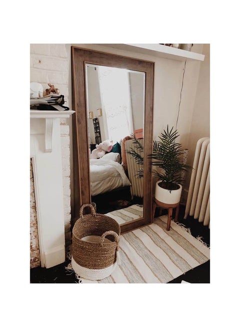 decorative floor mirror Brown