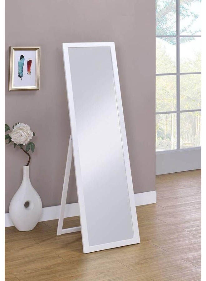 Generic decorative floor mirror White 