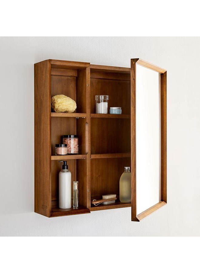 Generic decorative bathroom mirror Brown 