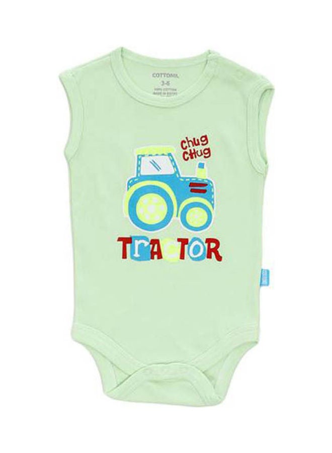 COTTONIL - Bundle Of Three Sleeves Snap Closure Bodysuit Multicolour - Image 1