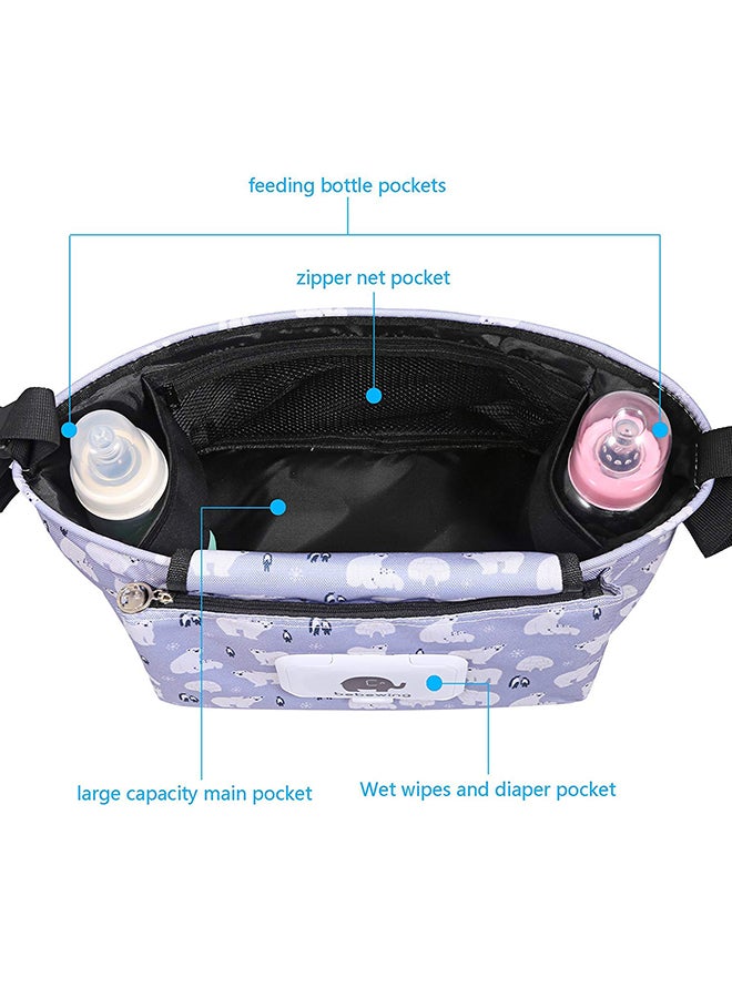 Cool Baby Baby Tote Organizer Storage Waterproof Multipurpose Printed Diaper Carry Bag  - Image 5