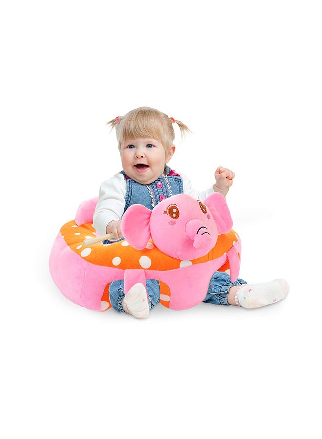 Generic - Soft Plush Floor Seat With PP Cotton, Safe, and  Good Quality Velvet Fabric - Image 1