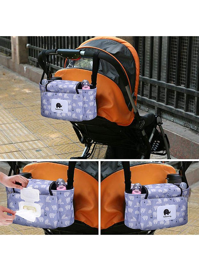 Cool Baby Baby Tote Organizer Storage Waterproof Multipurpose Printed Diaper Carry Bag  - Image 3
