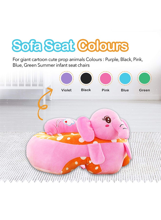 Generic - Soft Plush Floor Seat With PP Cotton, Safe, and  Good Quality Velvet Fabric - Image 1