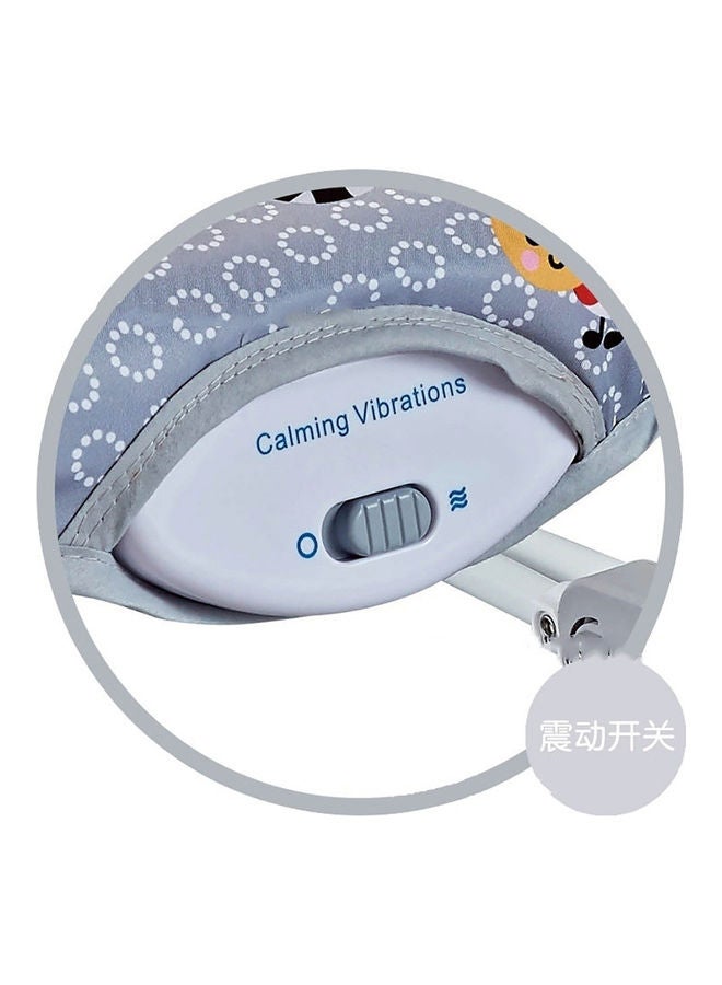 Kidle Baby Rocking Chair With Backrest Recliner, Soft Padded Crotch Strap, and Detachable Toy Bar - Image 5