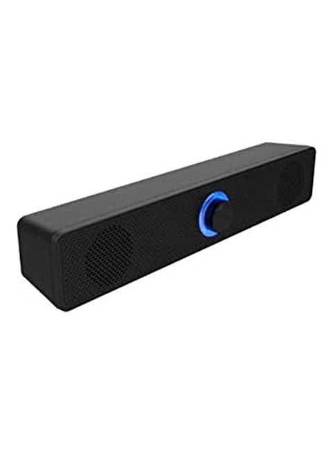 Usb2.0 Sound Bar Led مكبر صوت جهير ثقيل صوت عالي الجودة