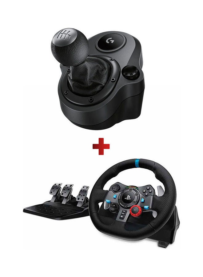 لوجيتيك - Driving Force Wireless Shifter For G29 And G920 + G29 Driving Force Racing Wireless Wheel For PS5/PS4/PS3/PC - Image 1