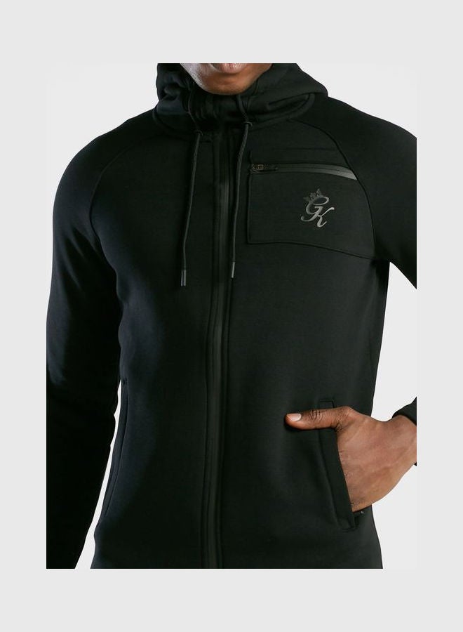 Gym King - Traction Hoodie Black - Image 1