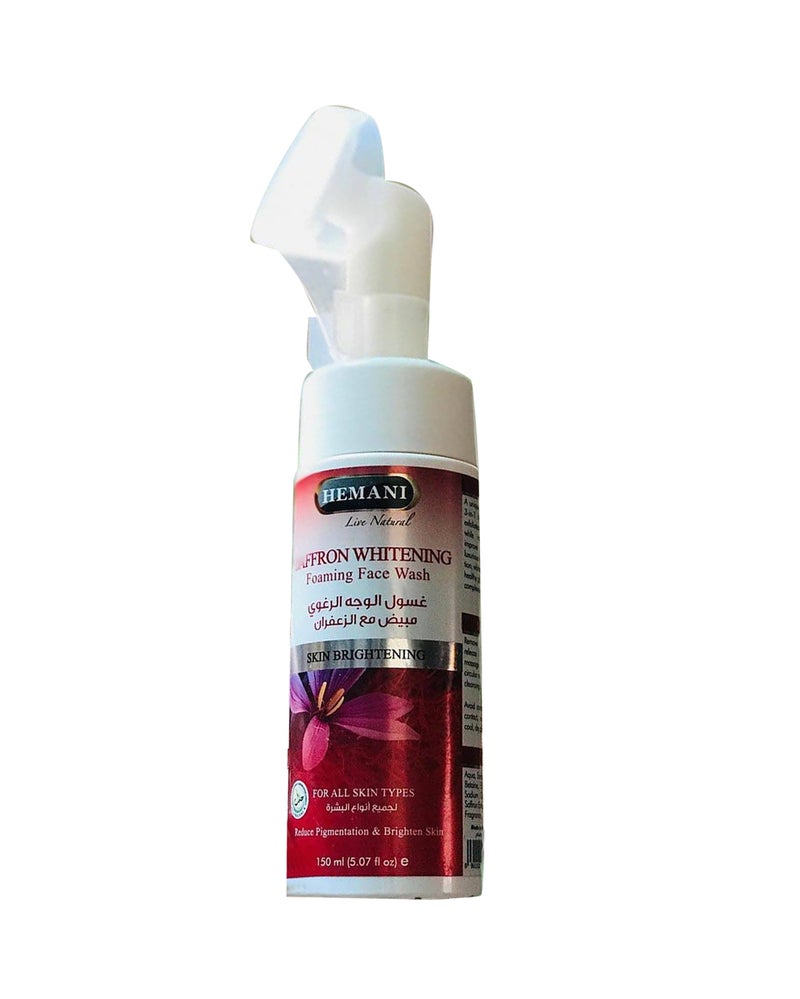 Saffron Whitening Foaming Face Wash 150ml