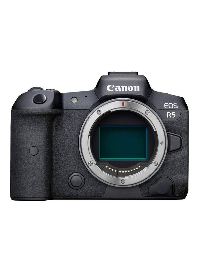 كانون هيكل كاميرا EOS R5 بدقة 30.4 ميجابكسل وشاشة تعمل باللمس مقاس 3 بوصات ISO 100-51200  - Image 1