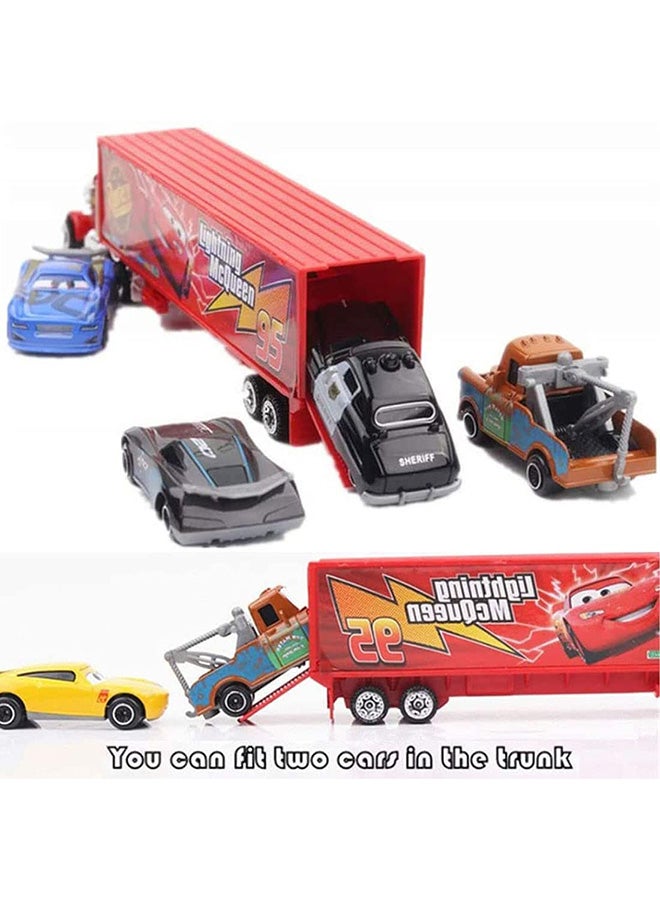 7-Piece Disney Pixar Cars Container Truck Set  - Image 5
