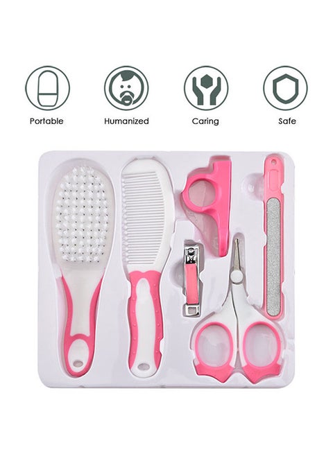 6-Piece Multi-Functional Newborn Baby Health Care Grooming Essentials Set