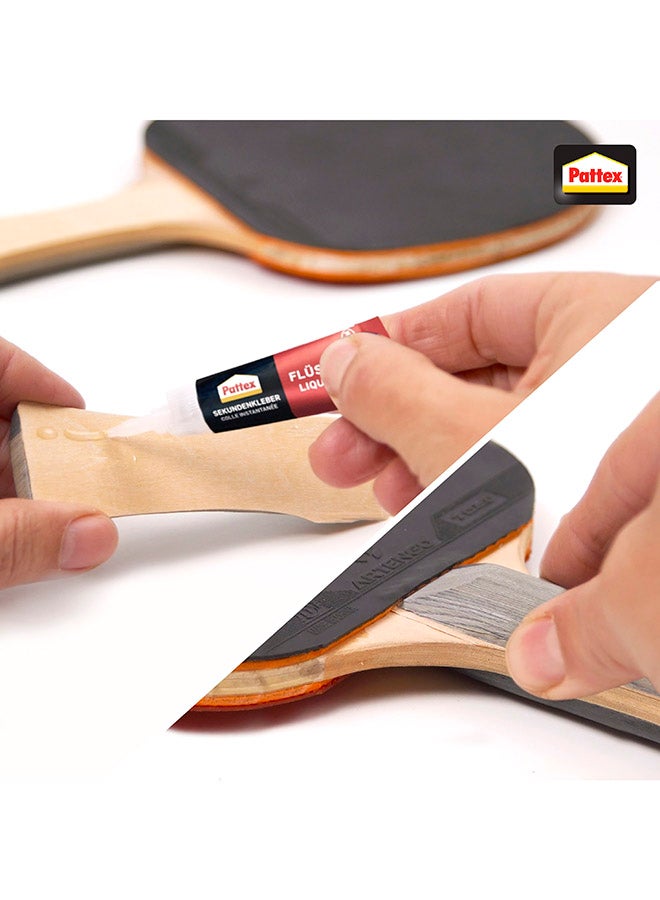 Pattex - Universal Strong All Purpose Adhesive For High-Quality Repairs Glue For Various Materials Easy To Use Instant Super Glue Black 3grams - Image 1