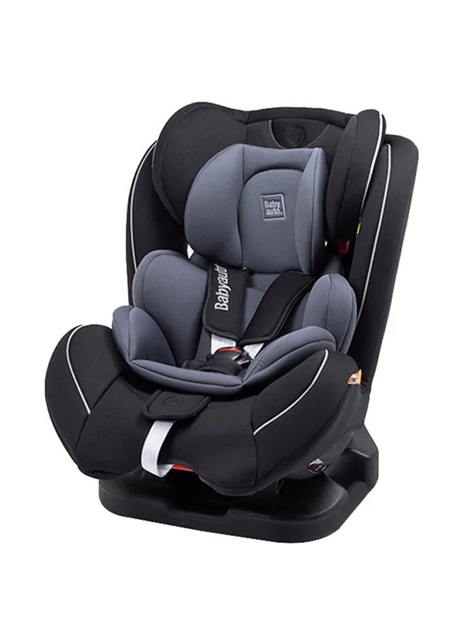 Babyauto Taiyang Reclining Baby Car Seat, From Birth To 12 Years, 0 - 36 Kg,Group 0+123 - Black With Grey Insert