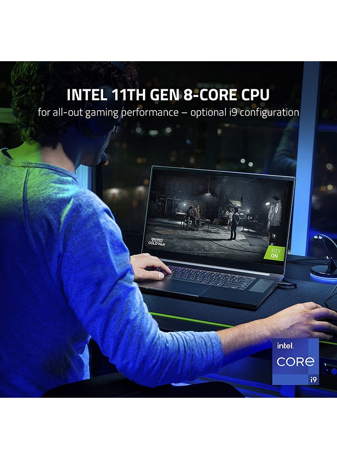 RAZER - Blade Pro 17 Laptop With 17.3-Inch Display, Core i7-11800H Processer/16GB RAM/1TB SSD/Nvidia GeForce RTX 3070 Graphics Card /International Version English Black - Image 1