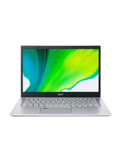Aspire 5 Laptop With 14-Inch Display, Core i7 Processor/16GB RAM/512GB SSD/Windows 11/2GB Intel Nvidia GeForce MX Series Graphic Card english_arabic Silver