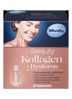 Beauty Kollagen + Hyaluron, Trinkampullen, 20 St Multicolour 500ml