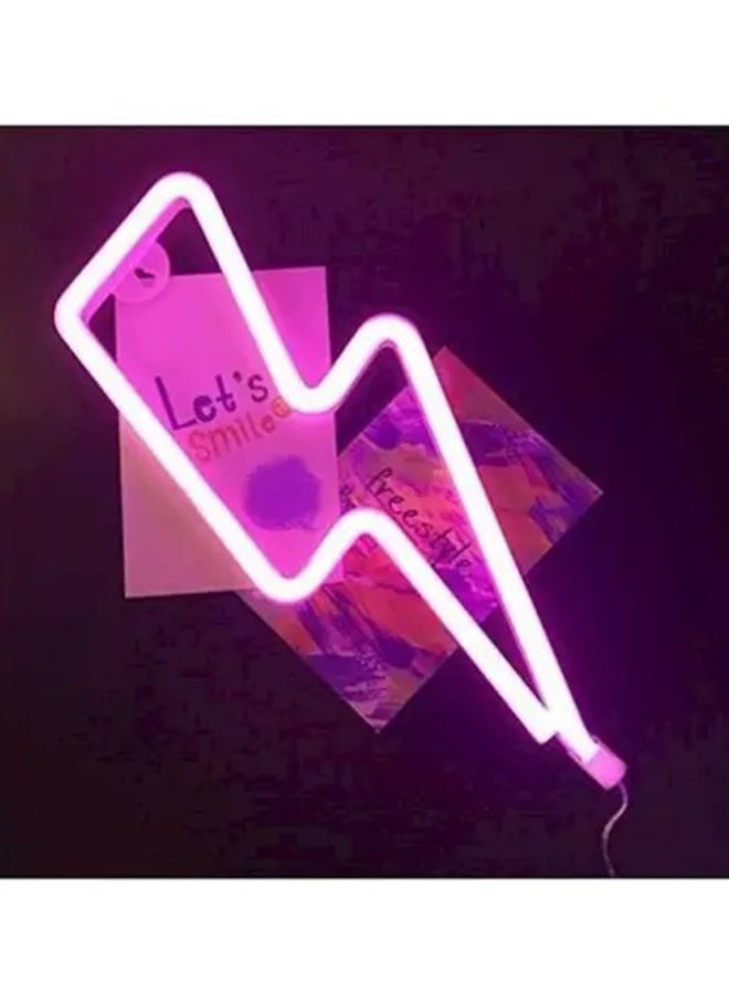 Arabest Neon LED Ning Sign Shaped Wall Décor Pink 50x50x50cm  - Image 5