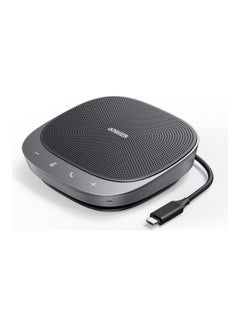 Anker PowerConf S360 USB Speakerphone Conference Microphone With Smart Voice Enhancement, 4-Port USB Hub With HDMI Port Black  - Image 1