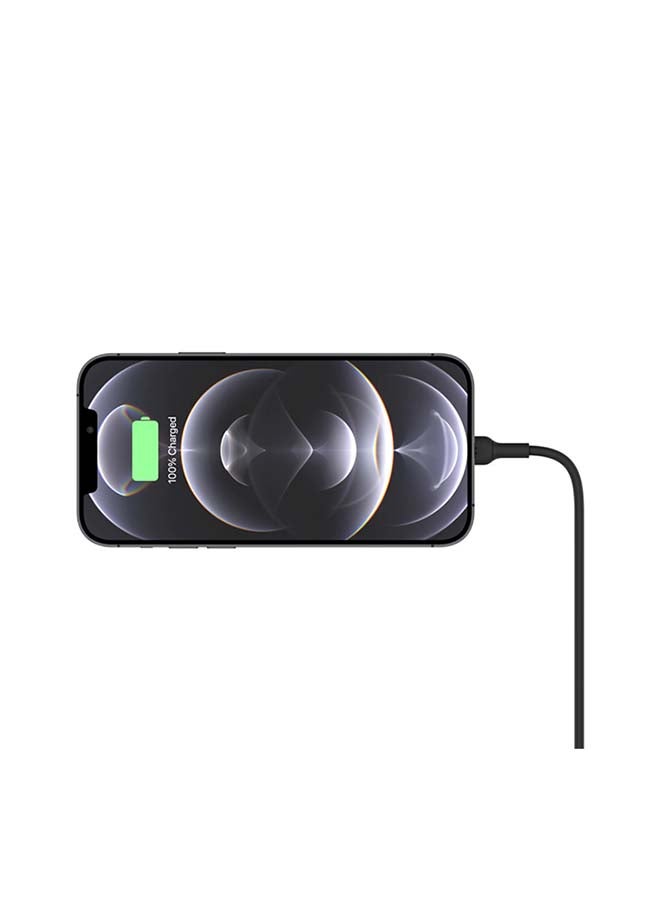belkin - BoostCharge Car Wireless Charger, Magnetic Car Mobile Charger, Phone Mount Holder, Car Fast Charger, Magsafe Enabled Iphone 15, Iphone 14, 13, 12, Mini, Plus, Pro, Pro Max And More With Cable Black - Image 1