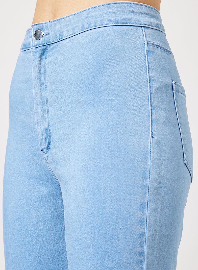 FOREVER 21 Denim Pant Blue  - Image 3