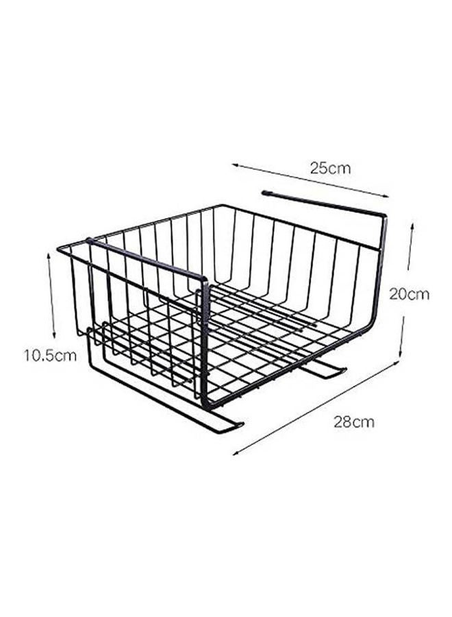 أدوات منزلية بسيطة تحت رف سلة الرف - Image 2